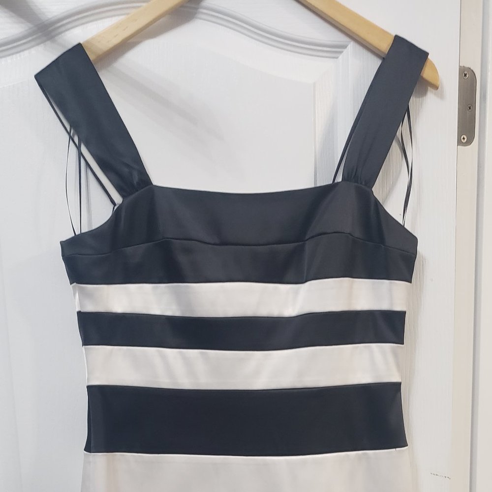 Black and white dress